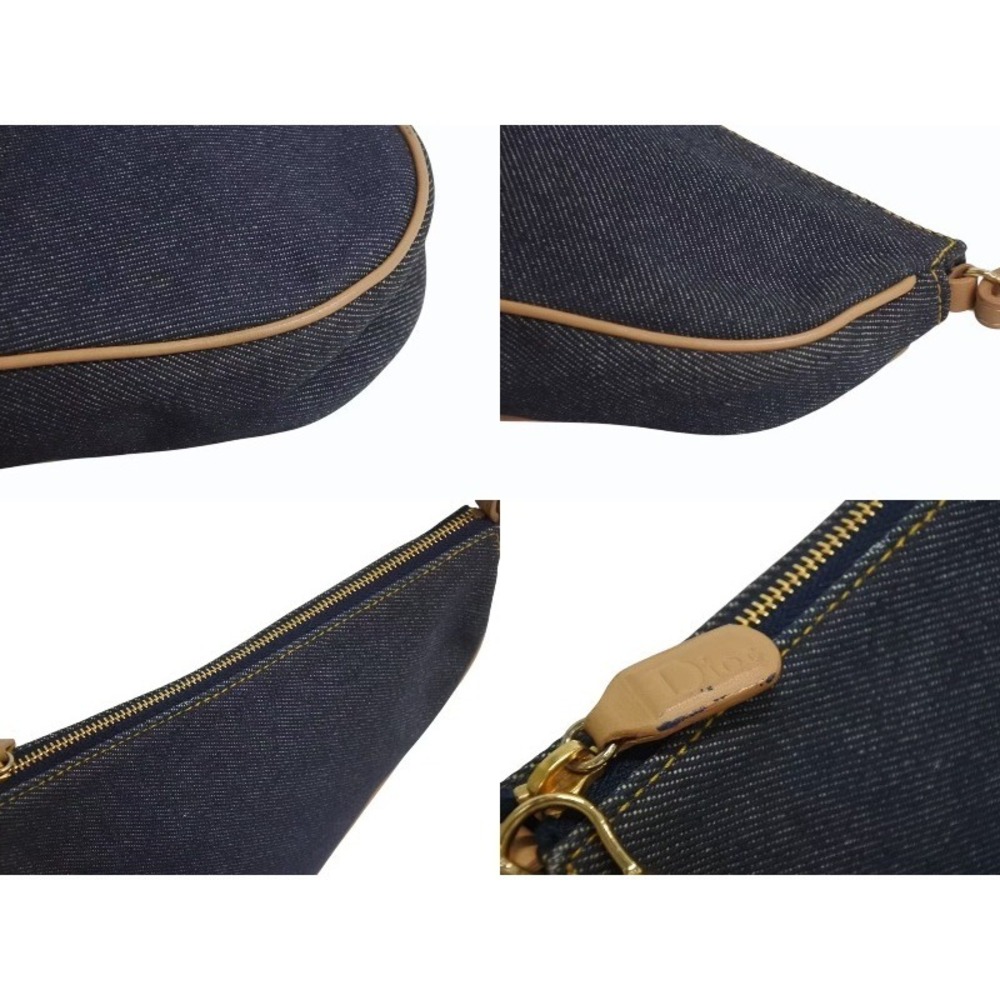 Christian Dior Saddle Bag accessory blue denim - Picture 9 of 10